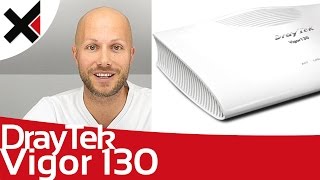 DrayTek Vigor 130 als VDSL Modem einrichten Tutorial Deutsch  iDomiX [upl. by Adamec418]