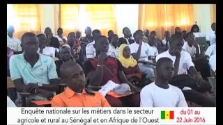 Enquete nationale sur les métiers et emplois potentiels pour lUSSEIN [upl. by Edmanda]