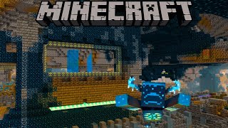 Como Encontrar a Ancient City e Warden no Minecraft Bedrock [upl. by Schoenfelder]