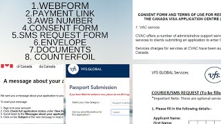 Step by Step Process after passport requestPPRWebform Consent form SMS request form Envelope [upl. by Sowell]