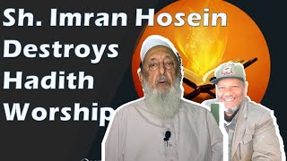 Sheikh Imran Hosein makes a brave break from Hadith Worship [upl. by Nivk]