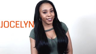 Outre Synthetic Half Wig Quick Weave  JOCELYN WIGTYPESCOM [upl. by Kroy]