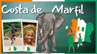 TODO sobre COSTA DE MARFIL para NIÑOS [upl. by Charla]