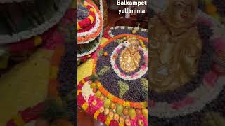 Balkampet yellamma🙏special darshanam amma dhaya [upl. by Kerstin]