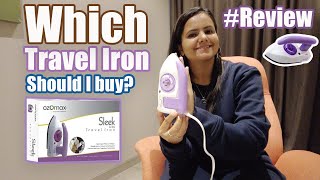 Worth to buy Portable Travel Iron  Amazon Product Review  Travel Gadget  Live Iron [upl. by Wojcik]