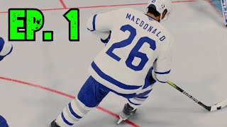 Our Journey Begins  NHL 25  Be a Pro Ep1 [upl. by Erlin]