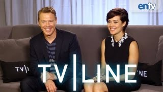 quotThe Blacklistquot Interview  ComicCon 2013  TVLine [upl. by Ylicis]