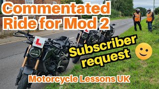 Detailed Commentary Ride for Module 2 subscriber request [upl. by Loriner]