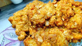 KFC zinger chicken recipe  Crispy fried zinger chicken  How to make KFC zinger chicken at home [upl. by Essiralc150]