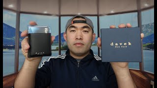 Davek Premium Slim Leather Wallet Review Worth it [upl. by Culley]