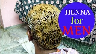 Henna for MEN  How to apply Henna for MEN step by step  HENNA for Hair [upl. by Sarah]