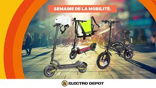 Semaine mobilité chez ELECTRO DEPOT  🛴 [upl. by Trygve304]