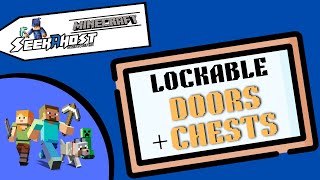 Add Locking Doors and Chests on Your Server  Simple Locks Plugin [upl. by Omland540]