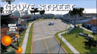 BeamNG Drive Map Mod GTA SA Grove Street  Insanegaz [upl. by Nycila]