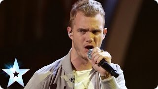 Ed Drewett performs selfpenned track Blink  Britains Got Talent 2014 [upl. by Dorfman]