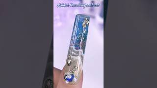 easy way you do liquid nail extension 2024 at home💅nailartyt polygel shorts youtube video [upl. by Atthia]