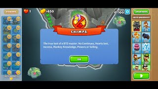 Bloons TD 6  Chimps mode in Peninsula [upl. by Player890]