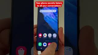 YOUR PHONE SECRETLY LISTENS TO ALL YOUR CONVERSATIONS apple android iphone [upl. by Ocramed]