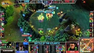 Gambit Gaming vs XDG Game 2  EU vs NA Battle of the Atlantic 2013  GMB vs XDGG G2 Bo3 [upl. by Chapell]