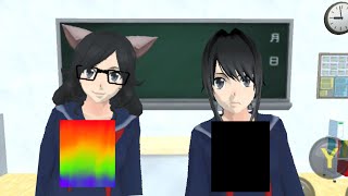 behavior card day at high school simulator 2018 🌈🖤 [upl. by Allain834]