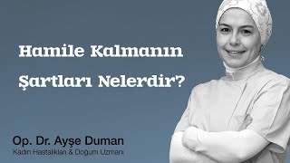 Hamile Kalmanın Gerekli Şartları Nelerdir  Sperm Bulaşırsa Hamile Kalınır Mı [upl. by Oidiple]