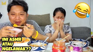 PENASARAN NYOBAIN MUKBANG ASMR MALAH JADINYA KETAWA MULU [upl. by Neufer561]