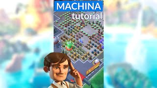 MACHINA 60 seconds TUTORIAL  BOOM BEACH best attack strategygameplay [upl. by Affra]