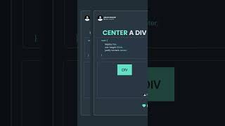 How to Center a Div inside another Div [upl. by Angle]