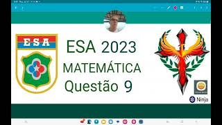 ESA 2023 questão 9 Em uma determinada aula de Geometria Analítica uma candidata do Concurso da ESA [upl. by Gluck458]