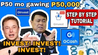 GInvest Tutorial  Paano mag invest sa Gcash GInvest Step by step Guide Tutorial  Cabal Yero [upl. by Aleekat]