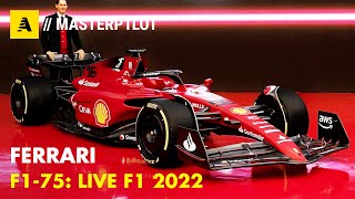 FERRARI F175 2022  La nuova Formula 1 di Leclerc e Sainz in DIRETTA [upl. by Anitnoc472]