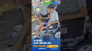 Highquality lowcost electric wheelchair for the elderly and disabled MEDIPROCARE [upl. by Nawek]