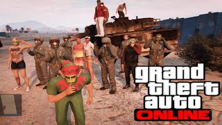 AUTO TAMPONNEUSE  GTA 5 ONLINE [upl. by Burget]