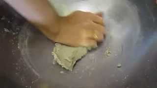 Bajra Rotla Recipe  Kneading dough for Gujarati Bajra Rotla [upl. by Llener]