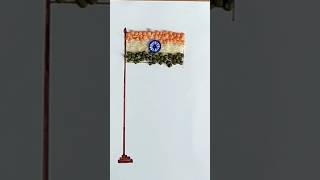 drawing indianflag TheCreativeworld [upl. by Dumond]