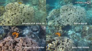 4K Action Camera GoPro Hero5Sony X3000Garmin Virb UltraOlympus TGTracker UNDERWATER 5m [upl. by Llednil]