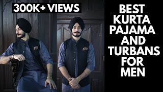 Best Kurta Pajama Design amp Turban Combinations [upl. by Adraynek351]