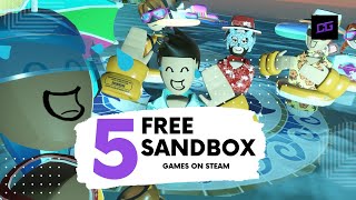 Top 5 Free Sandbox Games on Steam Part 1 [upl. by Raeann191]