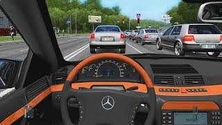 City Car Driving  MercedesBenz S65 AMG W220  Fast Driving [upl. by Akinohs582]