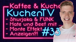 KUCHENTV über SKANDALE HATE MONTE und SHURJOKA  Kaffee und Kuchen 33 [upl. by Gerladina986]