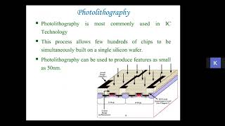 Photolithography an Overview I Dr Kaustuv Das I Jadavpur University India [upl. by Whitson]