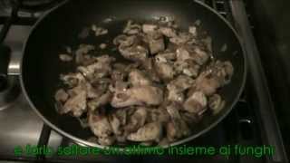 petto di pollo panna e funghi COOKMONI [upl. by Eybba]