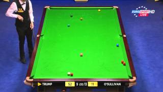 Ronnie OSullivan vs Judd Trump  WSC 2013 Semifinal Frame 2224 [upl. by Zerdna]