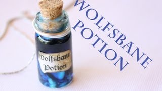 Wolfsbane  Harry Potter Potion Ep  6  Bottle Charm Tutorial [upl. by Dor]