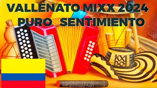 VALLENATO MIX 2024 PURO SENTIMIENTO [upl. by Brnaby]