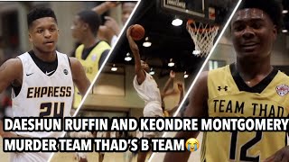 Daeshun Ruffin and Keondre Montgomery MURDERED Team Thads B TEAM😭😂 [upl. by Tigdirb875]