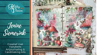 FBLive  09092024  Jenine Siemerink  Creatief met Fairybells Artjournaling amp Cardmaking kits [upl. by Eilujna]