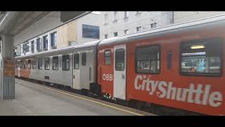 1144 0353 am IC603 Bosruck in Linz Hbf am 582024 [upl. by Eceirehs]