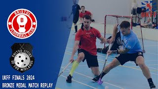 BRISTOL VS UCM  BRONZE MEDAL MATCH  UKFF FLOORBALL NATIONAL FINALS 2024  REPLAY [upl. by Latonia]