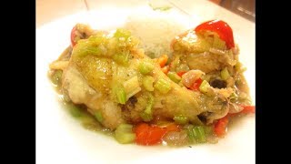 RECETA Pollo al Apio [upl. by Robbin528]